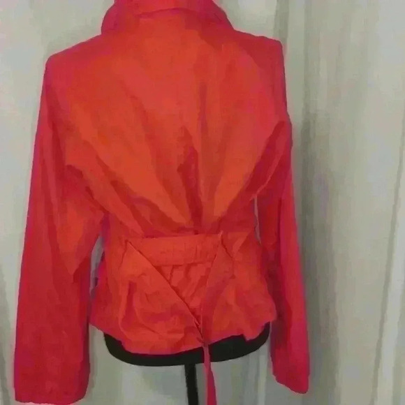 Vintage Red Naf Naf Nylon jacket Size S - Picture 2 of 10